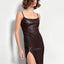 APHRODITE STRETCH LEATHER DRESS