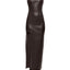 APHRODITE STRETCH LEATHER DRESS