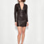 DEMETER STRETCH LEATHER DRESS