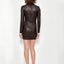 DEMETER STRETCH LEATHER DRESS