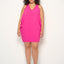 CURVE VALENTINA DRAPE DRESS