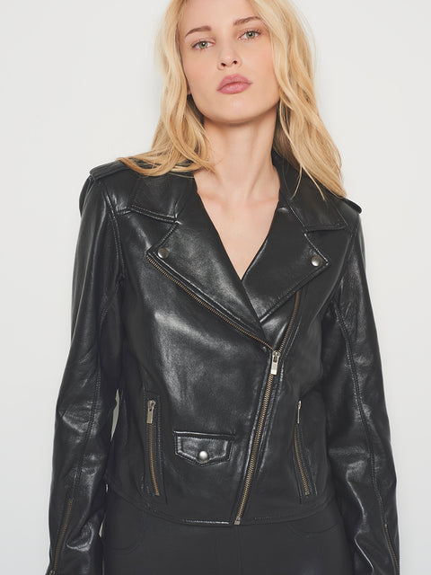 CULT RECYCLED LEATHER JACKET