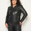 CURVE MRS. SMITH UPCYCLED LEATHER JACKET