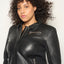 CURVE MRS. SMITH UPCYCLED LEATHER JACKET