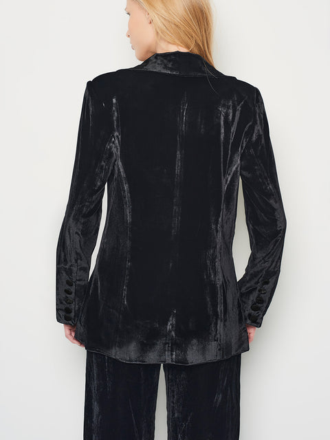 FIONA VELVET BOYFRIEND BLAZER