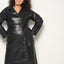 CURVE MILLER RECYCLED LEATHER TRENCH COAT