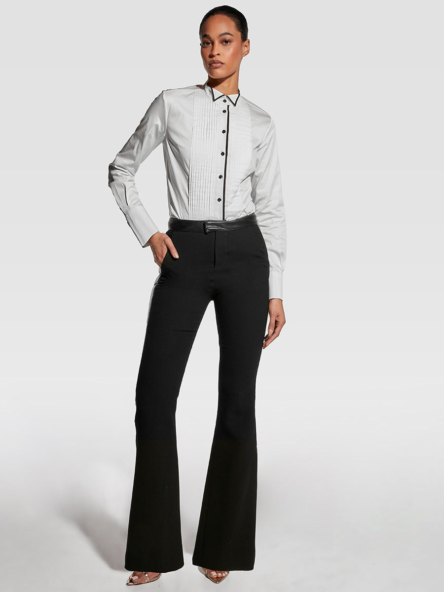 Womens Max Mara Trousers And Jeans | Cady Tuxedo Trousers Black - Marty B  Stone