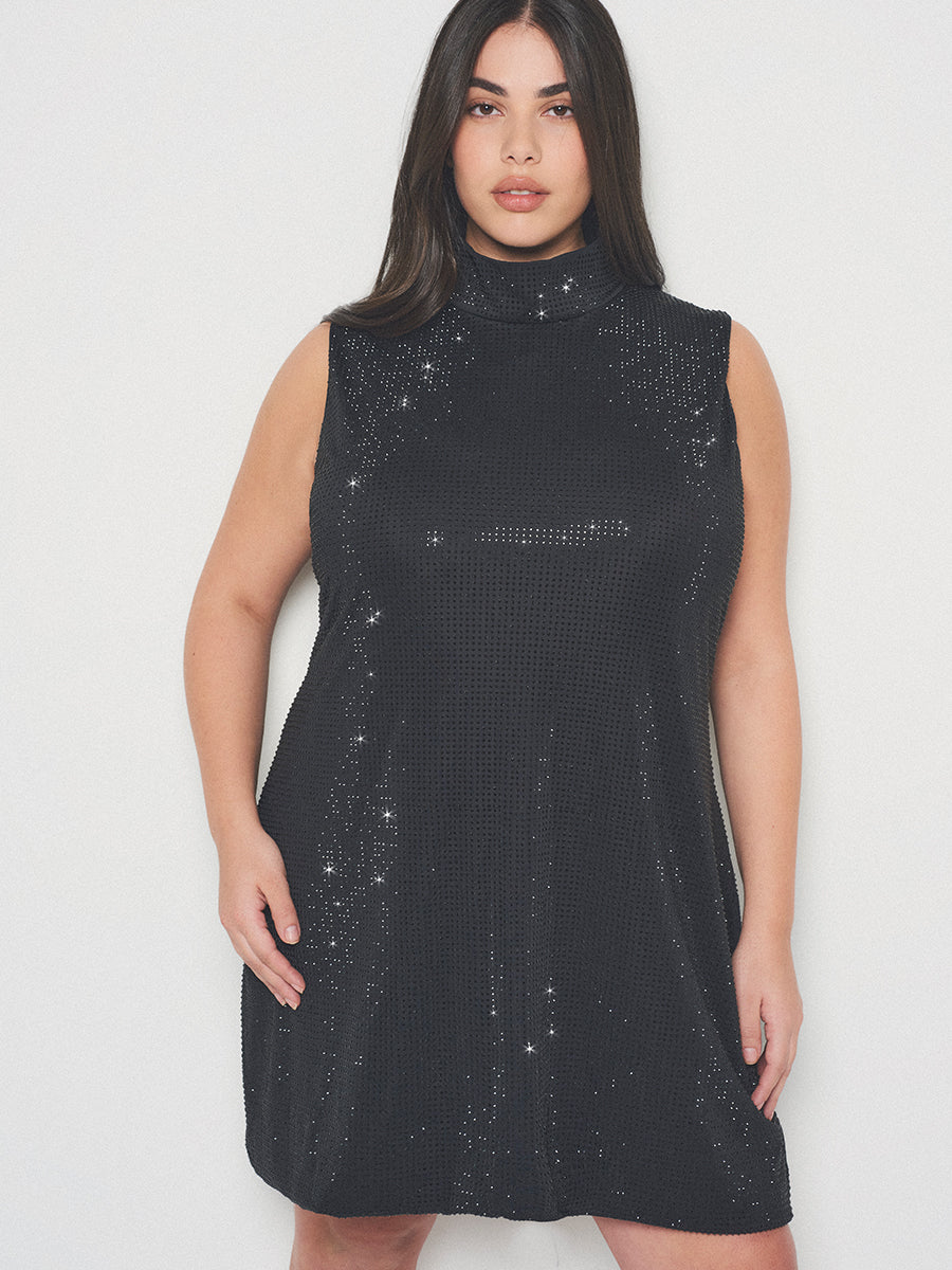 Plus Size Shimmy Dress