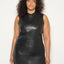 CURVE CRAWFORD UPCYCLED LEATHER DRESS