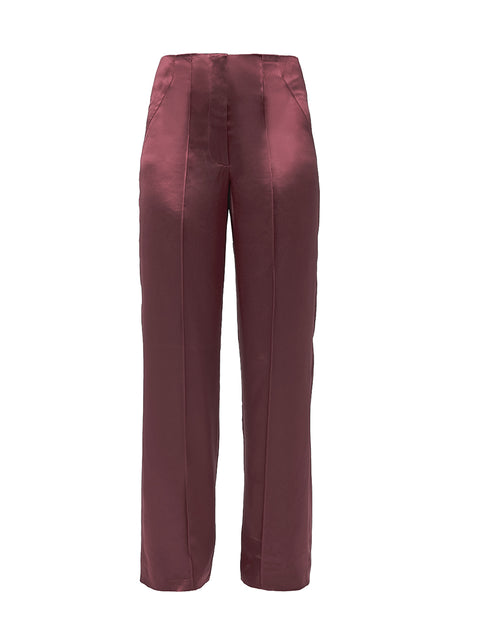 CURVE COLLINS SATIN TROUSERS