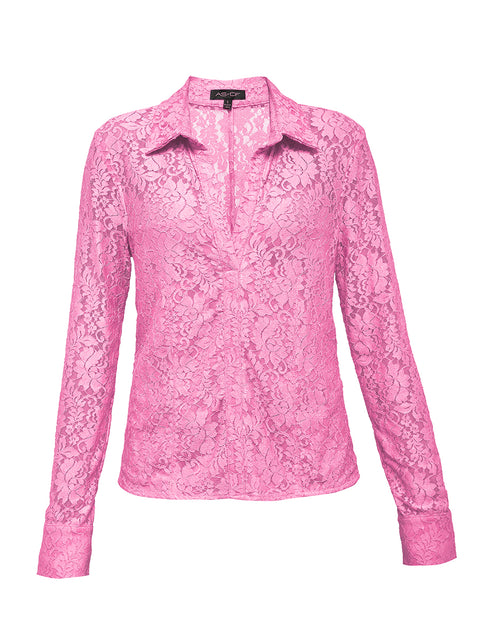 CURVE DIXIE STRETCH LACE BLOUSE