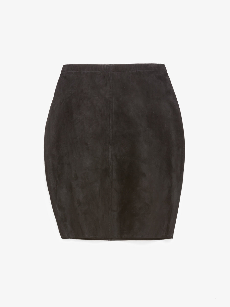 Vila suede 2025 mini skirt