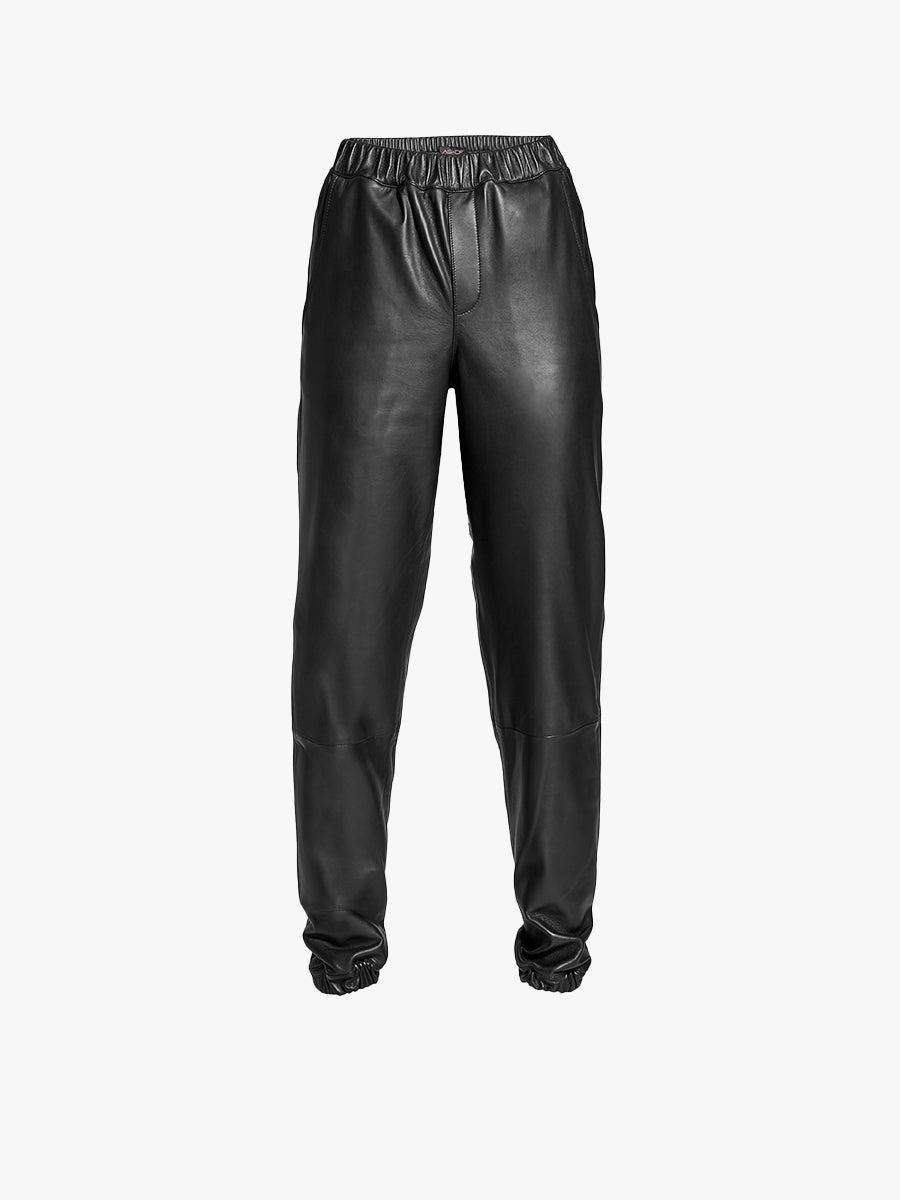 SPANX® Faux Leather Jogger Pants | Bloomingdale's